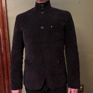 Fine-wale Corduroy Men's Jacket - KUSS brand - Made in Italy